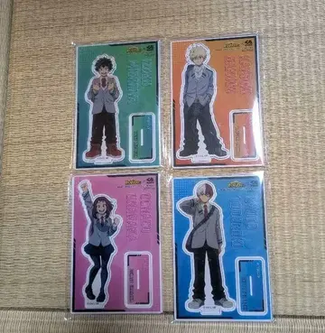 히로아카 쿠라스시 아크릴 스탠드 4캐릭터 세트