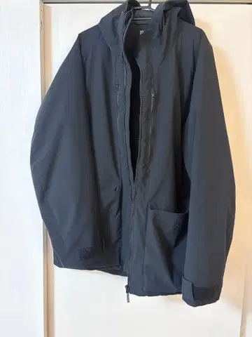 UNIQLO 블랙 다운 자켓 XL