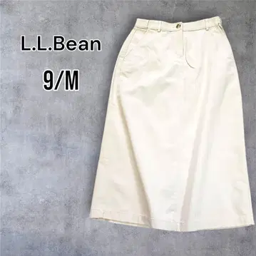 엘엘빈 CLASSSIC FIT 롱 스커트 타이트 면 M