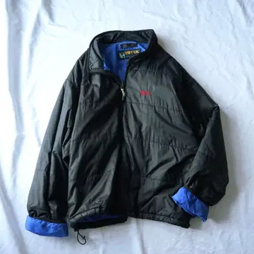 90s EBTEK 에디 바우어 퍼프 자켓 블랙 XL 레어 구제 의류