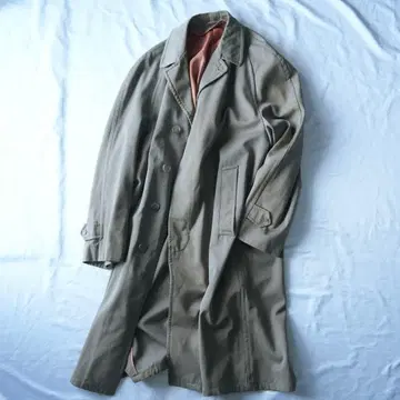 50s 60s Alligator 울 개버딘 코트 vintage