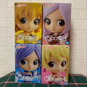 Qposket 프레쉬 프리큐어 피규어 4체 세트