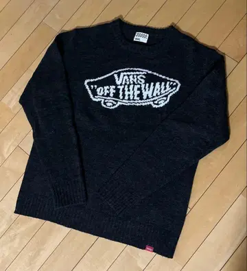 VANS OFF THE WALL 스웨터 다크 그레이