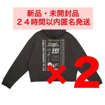 [ 24h 발송 ] MILESixTONES 후드티 2점 새상품 미개봉