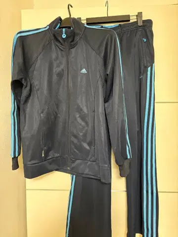 adidas CLIMA365 저지 세트 다크 네이비, 블루