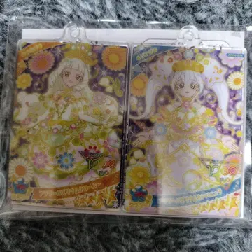 비밀의 아이프리 남코 한정판 아크릴 카드 키링 반지 츠무기