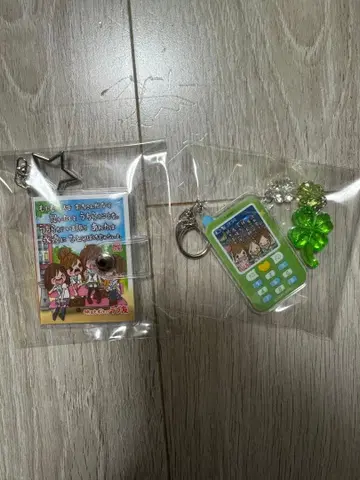 정품 러브프렌드 미니 씰북 휴대폰 키링 세트