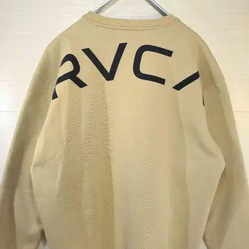 RVCA 루카 맨투맨 백아치 로고 속기모