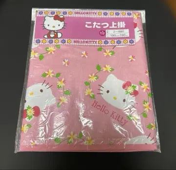 산리오 헬로키티 코타츠 상부 커버 헤이세이 레트로 초레어 꽃무늬