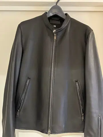 BLACK LABEL 블랙 가죽 자켓