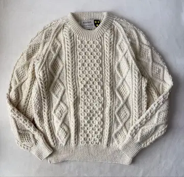 Moran CLAN OF IRELAND 피셔맨 스웨터 아란