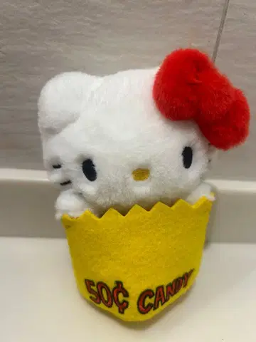 헬로키티전 마스코트 봉제 인형 키링 새상품