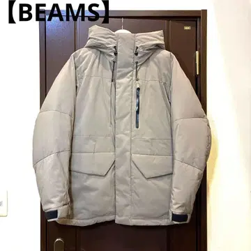 [ 새상품급 ] BEAMS Dermizax 나일론 발수 다운 L 사이즈