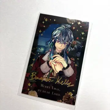 악마고양이 크리스마스 폴라로이드 바스티안 금박