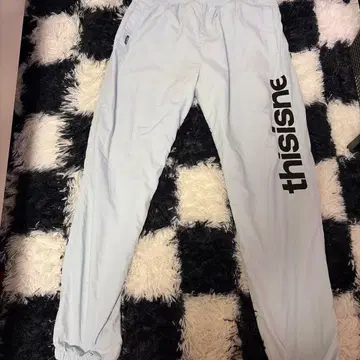 this is never that 나일론 팬츠 레어 컬러