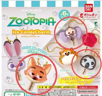 주토피아 아이스캔디 참 디즈니 닉 와일드 피닉 스위프트 플래시