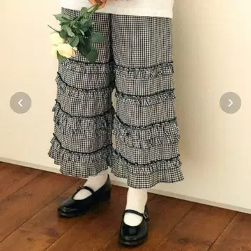 fig London _DECO 깅엄 팬츠