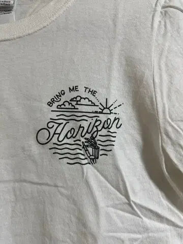 Bring Me The Horizon 티셔츠 화이트