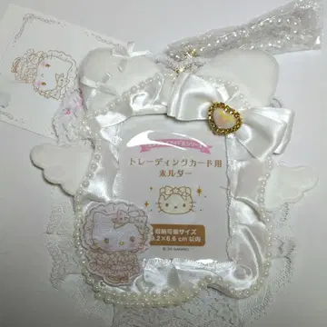 산리오 엔조이 아이돌 시리즈 카드용 홀더 순백천사 헬로키티