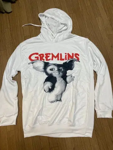GREMLINS 후드티 L 사이즈 화이트