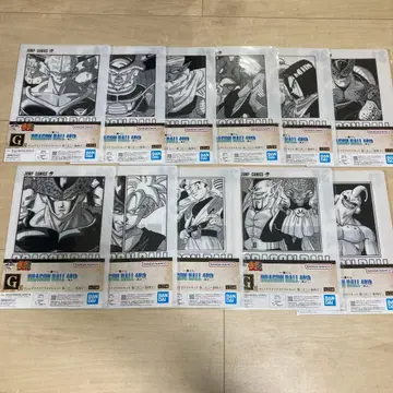 제일복권 드래곤볼 40th G상 코믹스 클리어 파일 세트 11종