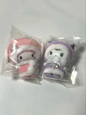 산리오 치비토모 눈의 정령 마이멜로디 쿠로미 세트