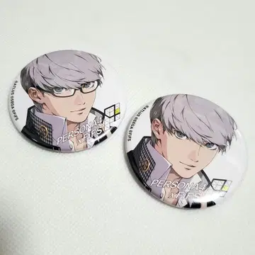 페르소나 4 x FiFS 트레이딩 캔뱃지 White Ver. 주인공