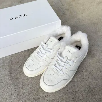 D.A.T.E x eclat 코트 무스탕 스니커즈 22.5cm EU36