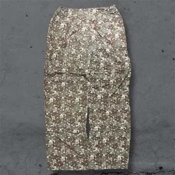 꽃무늬 3WAY 기믹 팬츠 지퍼 절개 와이드 실루엣 트렌드 테크 계열