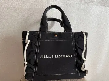 JILL BY JILLSTUART 프릴 토트백 스몰 블랙 [ 새상품급 ]