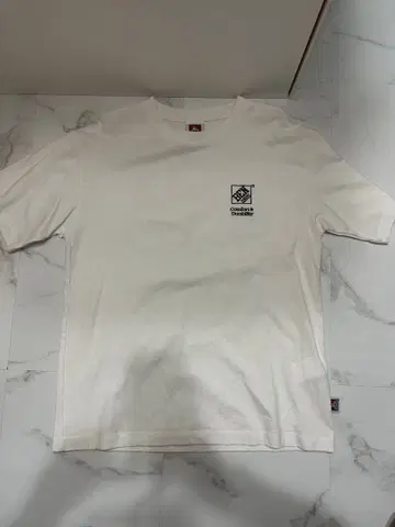 BEN DAVIS 그래픽 T셔츠 M 화이트