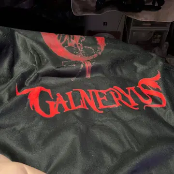 GALNERYUS 그래픽 로고 속건성 비치 타월 90 x 180