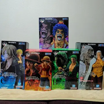 제일복권 원피스 시련 그 너머에 MASTERLISE 5체 세트