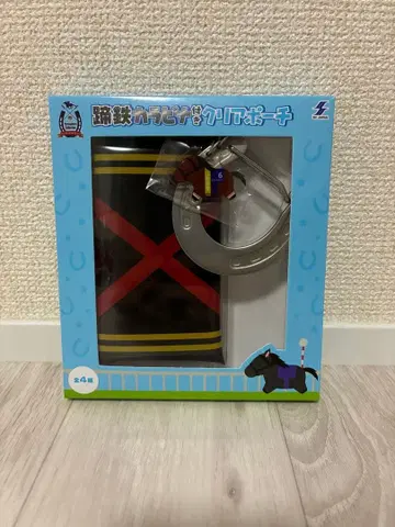 서러브레드 컬렉션 말굽 카라비너 포함 클리어 파우치 리버티 아일랜드