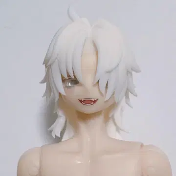 시칠리아의 추억 인형용 화이트 헤어 부품 3