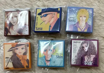 NANA CD풍 아크릴 참 6종 세트 야자와 아이