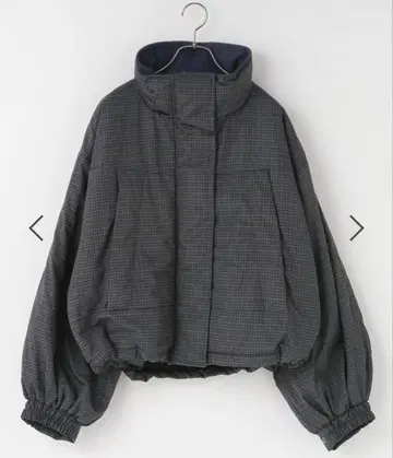 체크 몬스터 숏코트