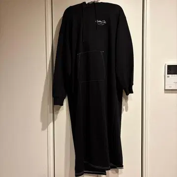 미사용 새상품 후드 부착 후드티 원피스