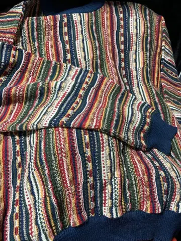 멀티 컬러 니트 스웨터