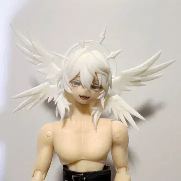 시칠리아의 추억 인형용 화이트 헤어 부품 4