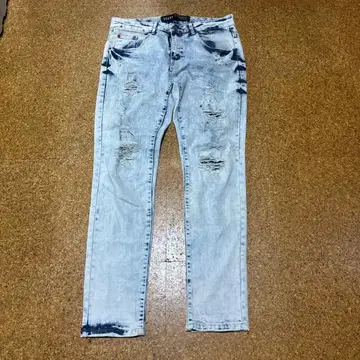 SPARK 라이트 블루 데미지 데님