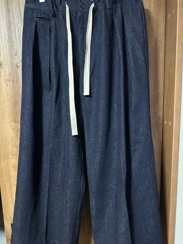 SILLAGE ''HAKAMA PANTS'' DENIM ONE WASH