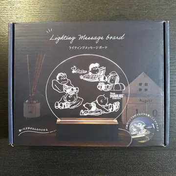 스누피 라이팅 메시지 보드