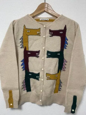 미나 페르호넨 서러브레드 알파카 니트 가디건