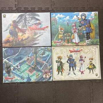 [ 4종 컴프 ] 알토니아 런치 매트 드래곤 퀘스트 1 2 콜라보