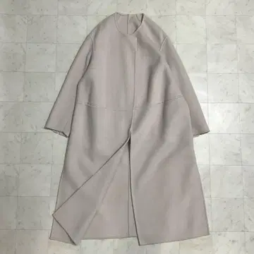 두지엠 클라세 victorian 리버 롱 노카라 코트