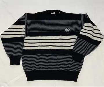 BLACK PIA 스트라이프 스웨터 L 사이즈