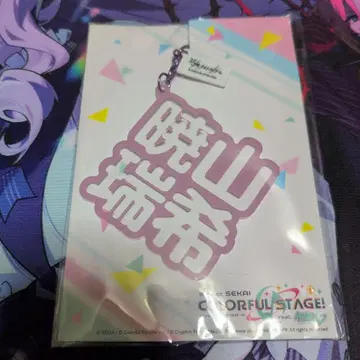 프로젝트 세카이 프로세카 아키야마 미즈키 입체 네임 아크링 키링