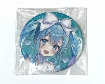 하츠네 미쿠 라쿠텐 컬렉션 라쿠코레 캔뱃지 글리터 캔뱃지