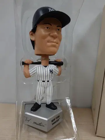 [ 미사용 ] 마쓰이 히데키 뉴욕 양키스 보블헤드 인형